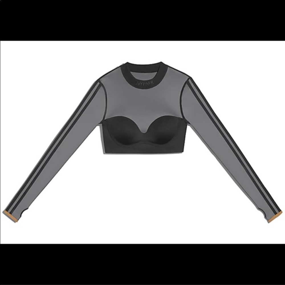 IVY PARK X ADIDAS MESH CROP TOP
